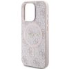 GUESS case for IPHONE 14 Pro Max compatible with MagSafe GUHMP14XG4GFRP (4G Ring classic logo) pink
