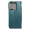 SMART MAGNETO könyvtok XIAOMI redmi Note 13 Pro 5G készülékhez, sötétzöld