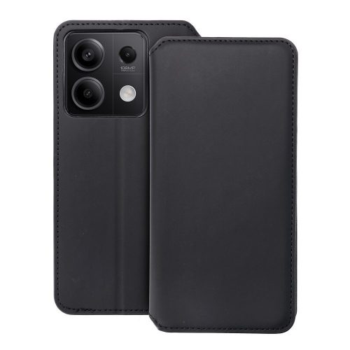DUAL POCKET Book tok XIAOMI redmi Note 13 5G-hez fekete