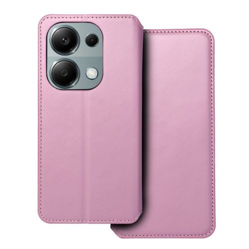 DUAL POCKET Book tok XIAOMI redmi Note 13 Pro 4G-hez világos rózsaszín