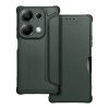 RAZOR Könyv XIAOMI redmi Note 13 Pro 4G / POCO M6 Pro 4G sötétzöld színben