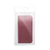 SMART MAGNETO könyvtok XIAOMI redmi Note 13 Pro 4G-hez burgundi színben