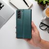 SMART MAGNETO könyvtok XIAOMI redmi Note 13 Pro 4G készülékhez, sötétzöld