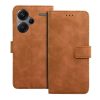 TENDER könyvtok XIAOMI redmi Note 13 Pro Plus 5G-hez, barna