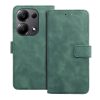TENDER könyvtok XIAOMI redmi Note 13 Pro 4G / POCO M6 Pro 4G zöld