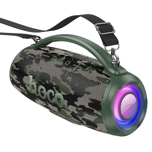 HOCO vezeték nélküli hangszóró bluetooth HA4 álcázott zöld