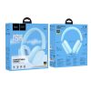 HOCO vezeték nélküli bluetooth fejhallgató W51 kék