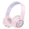HOCO vezetéknélküli headphones bluetooth W50 rózsaszín