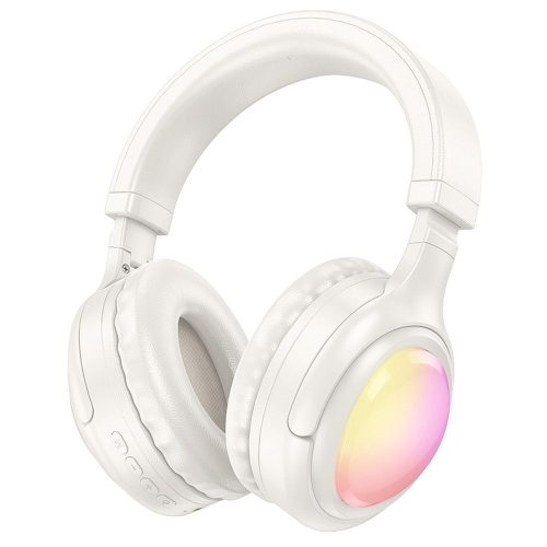 HOCO vezeték nélküli fejhallgató bluetooth W48 tejszerű fehér