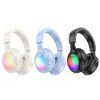 HOCO vezeték nélküli fejhallgató bluetooth W48 tejszerű fehér