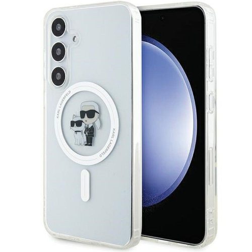 KARL LAGERFELD case for SAMSUNG S24 KLHMS24SHGKCNOT (MAGSAFE IML KC) transparent