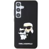KARL LAGERFELD case for SAMSUNG S24 KLHCS24S3DRKCNK (3D RUBBER KC NFT) black