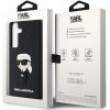 KARL LAGERFELD case for SAMSUNG S24 KLHCS24S3DRKINK (3D RUBBER IKONIK NFT) black