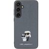 KARL LAGERFELD case for SAMSUNG S24 KLHCS24SPSAKCMPG (SAFFIANO KC PIN) grey