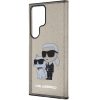 KARL LAGERFELD case for SAMSUNG S24 Ultra KLHCS24LHNKCTGK (IML GLIT NFT K&C) black