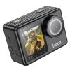 HOCO sport kamera kettős kijelzővel 1,3" + 2" 4K/30fps DV101 fekete