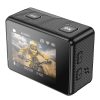 HOCO sport kamera kettős kijelzővel 1,3" + 2" 4K/30fps DV101 fekete