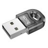 Adapter USB A bluetooth Hoco UA28 transparent black