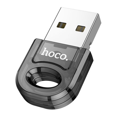 Adapter USB A bluetooth Hoco UA28 transparent black