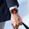 HOCO szíj Apple Watch-hoz 42 / 44 / 45 / 49 mm AS102 sötétkék világoskék díszítéssel