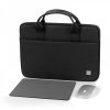 WiWU - Vízálló Laptop Genius Combo 3in1 szett (laptoptáska 14"+egér+egérpad) - fekete