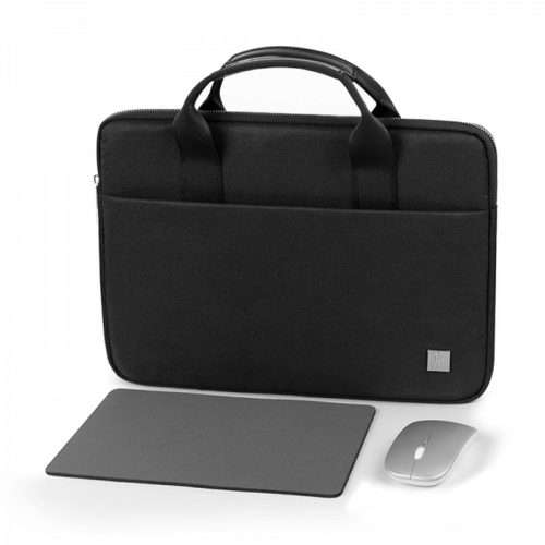 WiWU - Vízálló Laptop Genius Combo 3in1 szett (laptoptáska 14"+egér+egérpad) - fekete