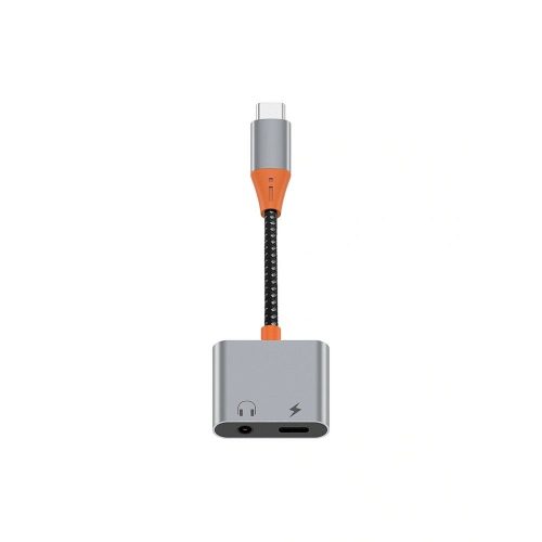 WiWU - AudiotöltőLT10 Typ C to Typ C + 3.5mm