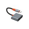 WiWU - AudiotöltőLT10 Typ C to Typ C + 3.5mm