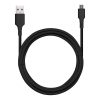kék STAR kábel 2A USB A Micro USB DC-001AM2.0 1 m fekete