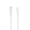 kék STAR cable 2,4A 27W Type C to Lightning DC-001CL2.4 1 m fehér