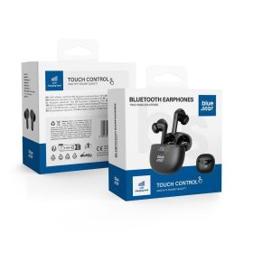   kék STAR vezeték nélküli fülhallgató bluetooth TWS T60 fekete