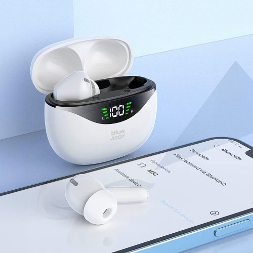 Wireless earphones Blue Star T60 TWS white
