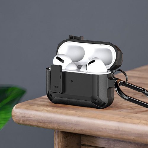 DUX DUCIS PECO - páncéltípusú védőtok AirPods Pro 2 fekete
