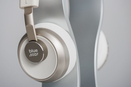 kék STAR vezeték nélküli fejhallgató bluetooth BH02 fehér