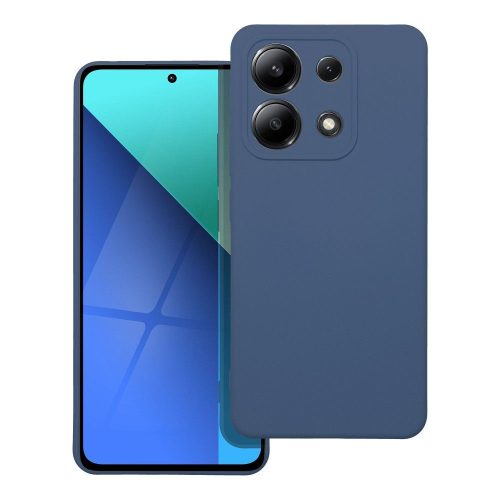 SILICONE tok XIAOMI redmi Note 13 4G-hez kék