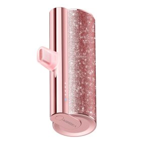   Powerbank Veger PlugOn (W0573) 5000 mAh with a built-in connector USB C pink