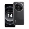 CLEAR tok 2 mm XIAOMI 14 ULTRA számára (kameravédelem) átlátszó
