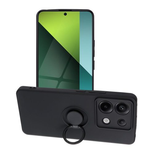 SILICONE RING tok XIAOMI redmi Note 13 Pro 5G készülékhez fekete