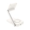 EOL HOCO wireless charger 3in1 compatible with MagSafe 15W CQ10 milky white