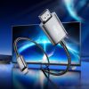 Cable USB C to HDMI Hoco 4K 30Hz 2 m UA27 metal gray