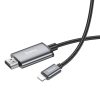 Cable Lightning to HDMI Hoco 1080p 2 m UA27 metal gray