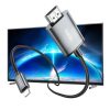 Cable Lightning to HDMI Hoco 1080p 2 m UA27 metal gray