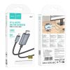 Cable Lightning to HDMI Hoco 1080p 2 m UA27 metal gray