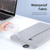 DUX DUCIS tok LBDB 13-13.9" laptophoz, vízszintes tok sötétszürke