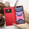 LUNA Book Carbon iPhone 11 piros