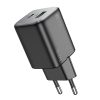 HOCO charger USB A + Type C PD QC 3A 20W N41 black