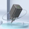 HOCO charger USB A + Type C PD QC 3A 20W N41 black