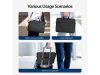 DUX DUCIS Tok LBJB  laptop 15.5-16" Shoulder táska fekete