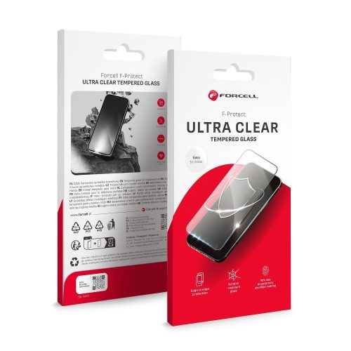 Forcell Ultra Clear Glass - for Xiaomi Redmi 12 / Redmi 13 black