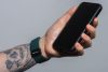 CELL F-DESIGN FA02 nylon mágneses szíj APPLE Watch 42 / 44 / 45 / 49 mm rainest zöld